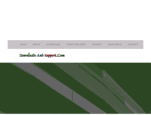 Tablet Screenshot of downloads-and-support.com